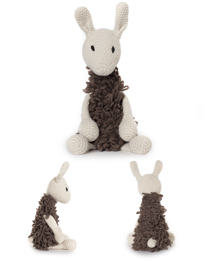 toft ed's animal archie the llama amigurumi crochet